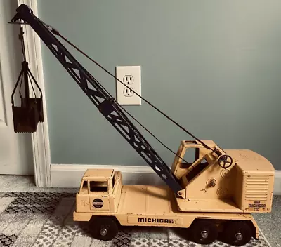 Vintage NyLint No. 2200A Michigan Shovel Crane Clark No T-24 With Hoist Magnet • $24.99