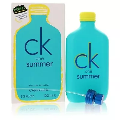 Calvin Klein CK One Summer Unisex Eau De Toilette Spray 100ml W. Stickers • $53.10