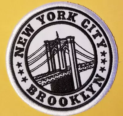 New York City Brooklyn Bridge Embroidered Patch Approx 3.5  • $7.64