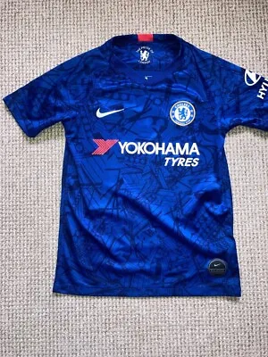 £12.95 • Buy Chelsea FC Football Shirt Top 2019/20 Home Nike Blue Jersey Kids Size 10-11 Year