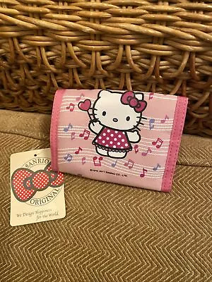 Hello Kitty Sanrio Purse Wallet Music Note Design • $19.42