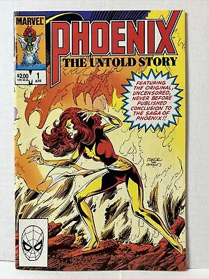 Phoenix The Untold Story #1 Wrap Around Cover! Marvel 1984 *VF-* • £8.03