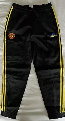 Adidas Manchester United ICON Woven Soccer Pants Joggers GR3878-250 Men’s Sz: M • $60