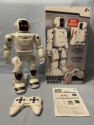 Devo Robot Interactive RC Walking Dancing Robot With 48 Programmable Actions 6+ • £24.49