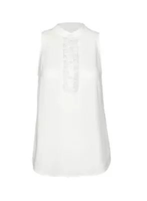 Cabi New NWT Frill Top #6315 White With Ruffle Size XS - XL Was $79 • $63.20