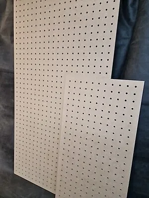 6mm 9mm & 12mm Wooden Pegboard 6mm Hole With 25.4mm Hole Centres Perf Board • £15.95