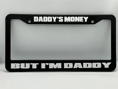 $10.50 • Buy Daddy's Money Frame Decal Sticker Car Shitbox Diesel Truck Turbo Boost JDM Hated