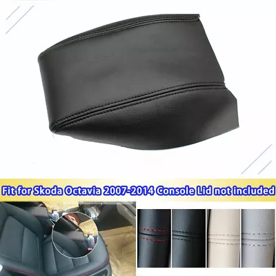 Car Central Storage Armrest Box Pad Liner Cushion Cover For Skoda Octavia 07-14 • $17.30