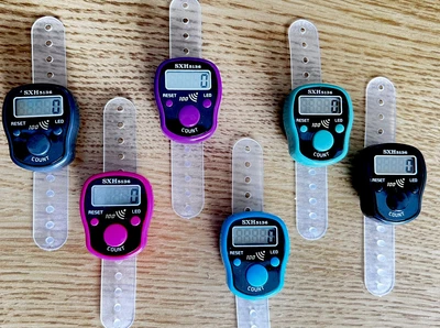 £4.99 • Buy New Led Digital Tasbih Counter Beeps On Each 100 Hundred - Finger Tally Counter