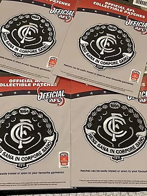 Carlton Blues Sealed AFL Football Team Patches • $20