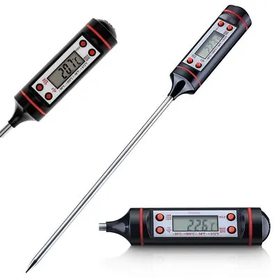 Instant Read Digital Electronic Kitchen Cooking BBQ Grill Food Meat Thermometer • $6.99