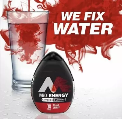 MiO BLACK CHERRY Liquid Drink Water Enhancer (18 Servings X 1 Bottle) NEW • $7.94