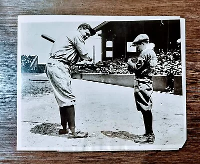 1926 Babe Ruth  Posing For The Kids  TYPE 1 Original Photo • $3995