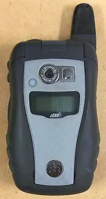 Motorola I Series I580 - Black And Gray ( Nextel ) Rare IDEN PTT Flip Phone • $63.74