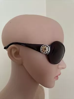 Bulgari Womens Burgundy Sunglasses. Tondo Collection Logos. • $95