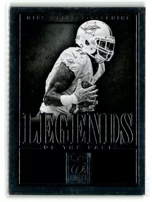 Mike Wallace Miami Dolphins 2014 Panini Elite Legends Of The Fall Silver #30 • $1.19