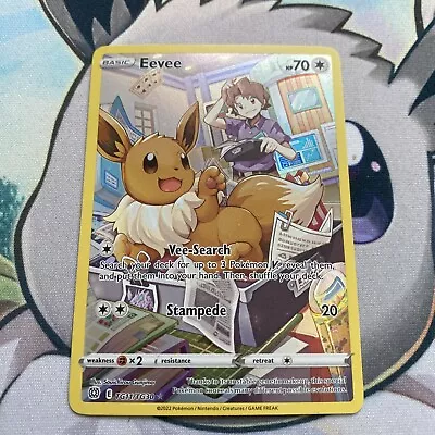 Pokemon - Eevee - TG11/TG30 - SWSH Brilliant Stars - Ultra Rare NM • £0.99