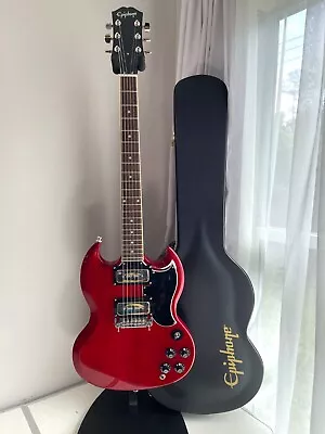 EPIPHONE Tony Iommi Sg Special Vintage Cherry - Includes Hard Case - MINT! • $689