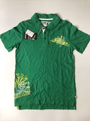 Vintage Mens ZOO YORK Polo Size S BNWT Skate Football Rave BMX Festival 90’s Y2K • £8.99