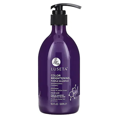Color Brightening Purple Shampoo For Blonde & Gray Hair 16.9 Fl Oz (500 Ml) • $19.49