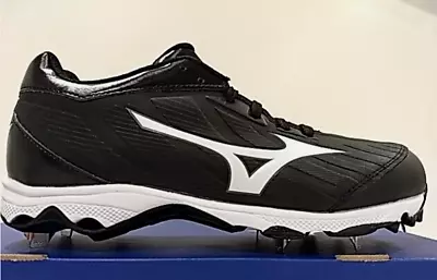 Mizuno Womens 11 Softball Cleats Metal 9-Spike Advanced Sweep 3 Black • $15.88