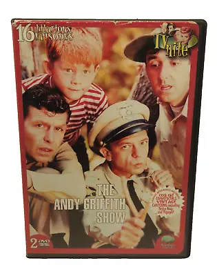 The Andy Griffith Show 16 Episodes DVD GOOD Barney Fife Mayberry Opie Gomer Pyle • $6.02