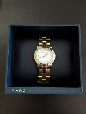 MARC BY MARC JACOBS Amy Gold-Tone Ladies Watch MBM3057 • $60