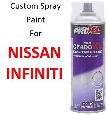 Custom Automotive Touch Up Spray Paint For NISSAN Cars • $29.95