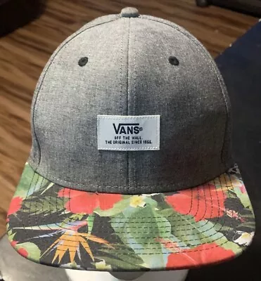 VANS Off The Wall Tropical Floral Snap Back Adjustable Hat • $17