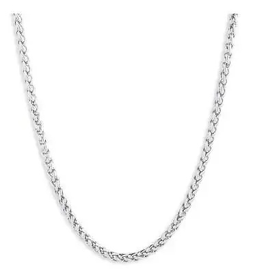 Harley-Davidson Men's 22 In. Braided Rope Chain Necklace - Stainless Steel • $79.95