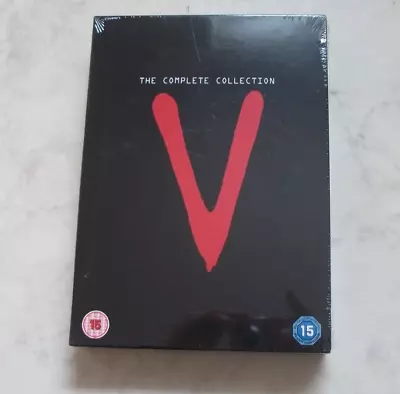 V - The Complete Collection DVD BOX SET NEW SEALED • £12.99