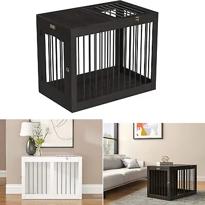 $119.99 • Buy Dog Crate Kennel Cage Night Stand End Table Pet Furniture For Small Large Dogs ~
