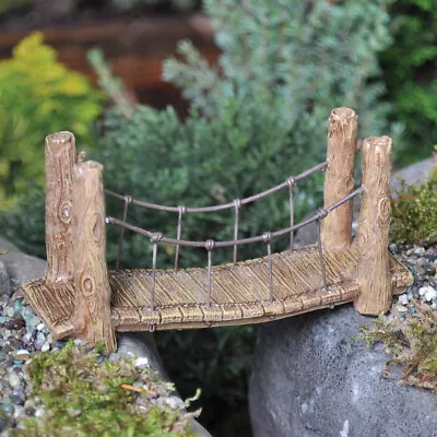 Fairy Garden Suspension Bridge By Fiddlehead- Miniature Garden Ornament • £8.99