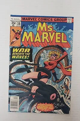 Ms. Marvel Comic #16 Marvel 1978 1st Mystique Appearance Bronze Age Newsstand • $49.72