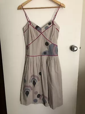 Gorman Lovely Cotton Dress With Patchwork Design Size M • $35