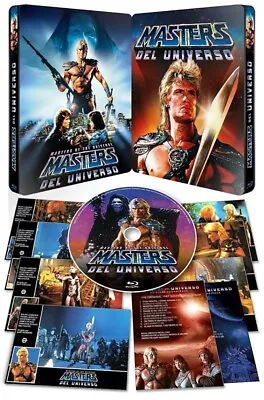 Masters Of The Universe Limited Edition Steel Book Blu-ray + Postcards NW DEFECT • $42.99
