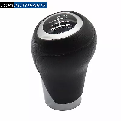 Leather Gear Shifter Knob Lever For 2014-2017 Mazda 3 6 CX-5 Manual US Stock • $19.68