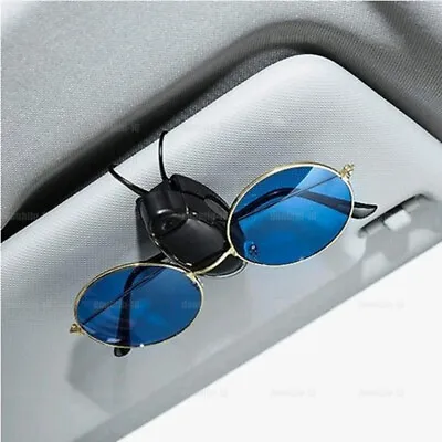 Car Vehicle Sun Visor Sunglasses Eye Glasses Clip Card Pen Holder Clip Universal • £3.84