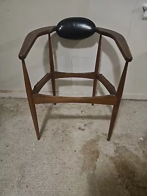 Adrian Pearsall 950C Walnut Arm Chair Mid Century Walnut Chairs MISSING SEAT • $0.99