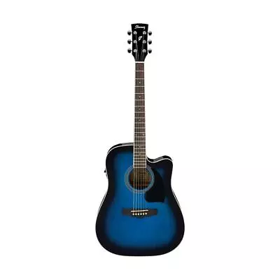 Ibanez Performance PF15ECE AE Guitar Transparent Blue Sunburst High Gloss • $249.99