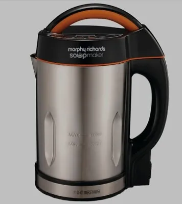 Morphy Richards 48822 1.6L Soup Maker Easy Clean Stainless Steel LED Display  • £66