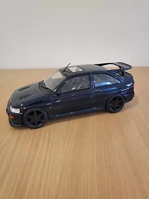 1:18 Norev Ford Escort Rs Cosworth Blue Modified Rondell Wheels [brand New] • £120