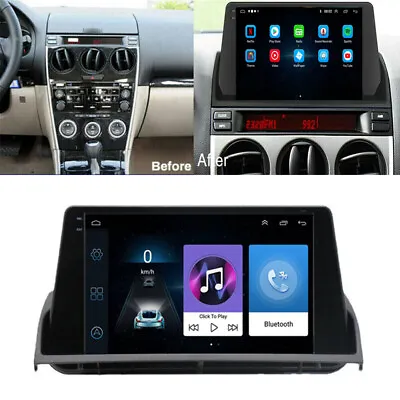 9'' Car Stereo Radio Android 12 GPS Navigation Head Unit For Mazda 6 2002-2008 • $162.71