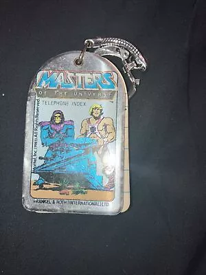 Rare Masters Of The Universe Keychain Telephone Book Super Cool Find • $19.99