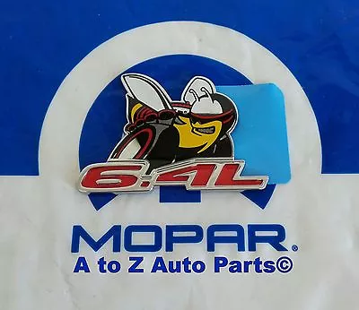 $76.95 • Buy 2015-2018 Dodge Challenger SCAT PACK 6.4 Fender Super Bee Nameplate /Emblem,OEM