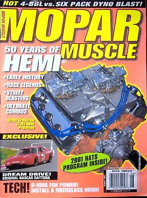 Mopar Muscle Magazine July 2001 • Volume 13 Number 8 • $4.87