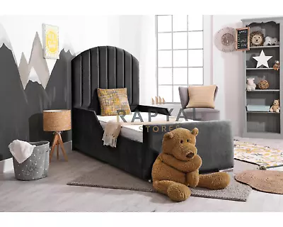 *NEW* IVY Single Kids Bed 2FT6/3FT With Mattress (optional) & Headboard • £360