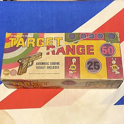 £145 • Buy Boxed Marx Toys Practice Target Range Arcade Game / Shooting Gallery Rare 1950s