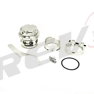 Silver Rev9 Universal 50mm Turbo Blow Off Valve Bov V Band W/ Flange T3 T4 T71  • $39.99