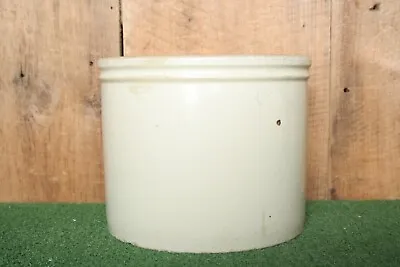 Vintage RED WING Minnesota Stoneware Co. Stamped Bottom 1 Gallon 7  Tall Crock • $109.95